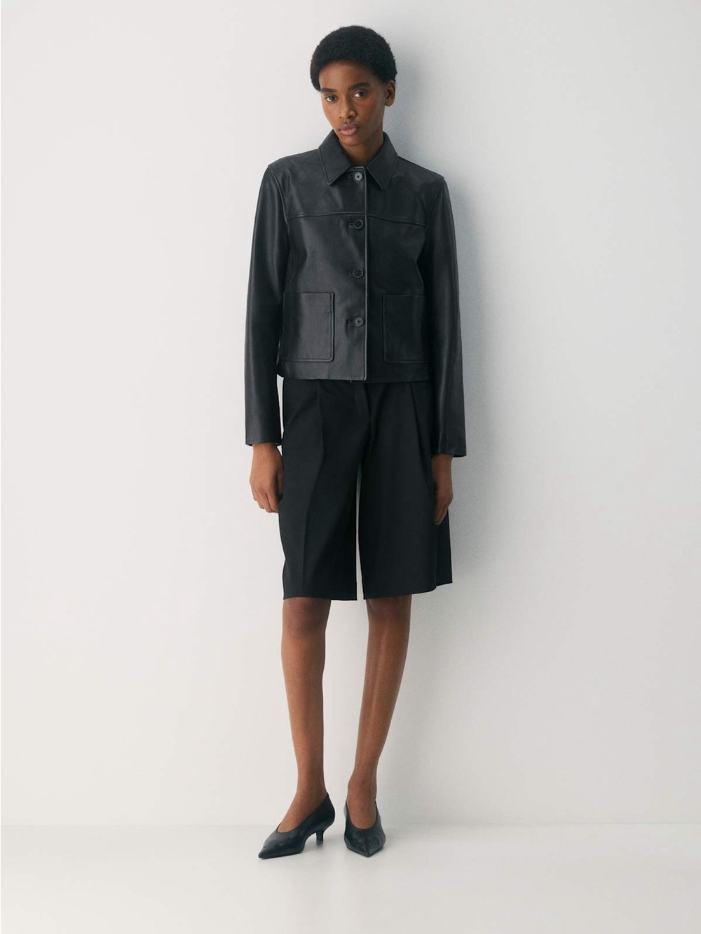 Aritzia Tori Leather Jacket
